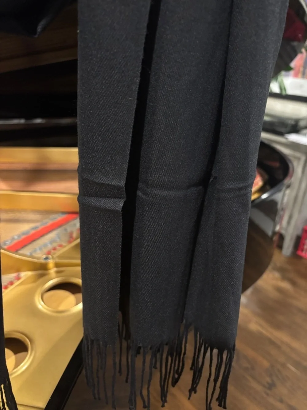 Classic Black Scarf